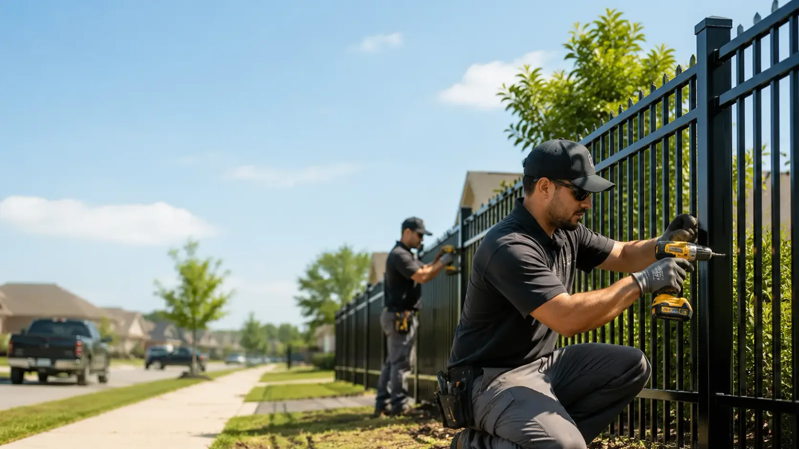 Metal Fence Installation in Inwood, IA